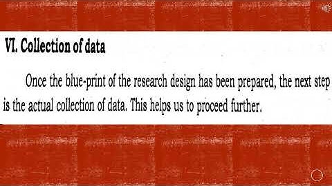 Business Research Methods:- Research Process Part 4