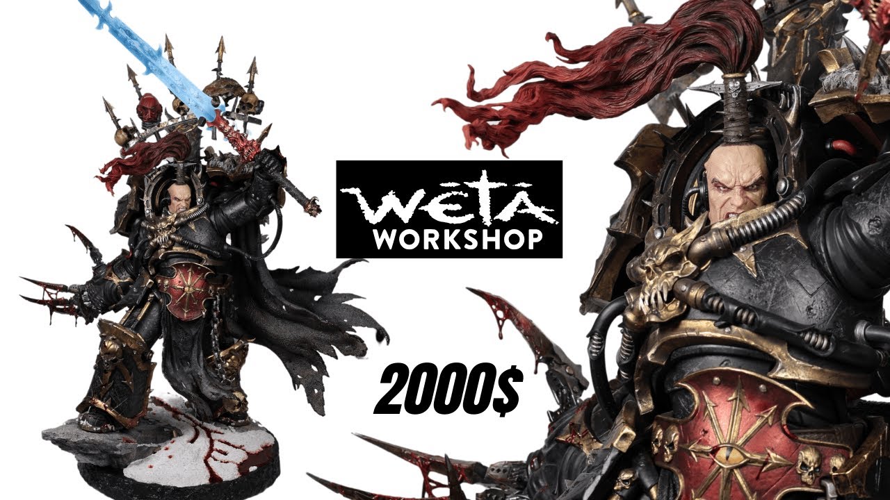 Unboxing Abaddon The Despoiler by Weta Workshop