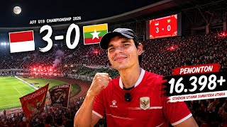 INDONESIA NATIONAL TEAM WINS 3-0! 🇮🇩🔥 THE ATMOSPHERE OF 16 THOUSAND FANS GIVES ME CHILLS in NORTH...