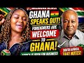 Breaking news: Ghana 🇬🇭 clears the air about Nigerians