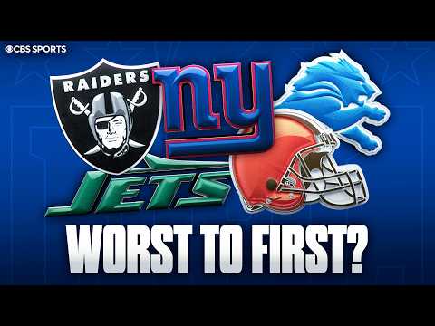 5 NFL teams that could go from worst to first in 2026 🤔