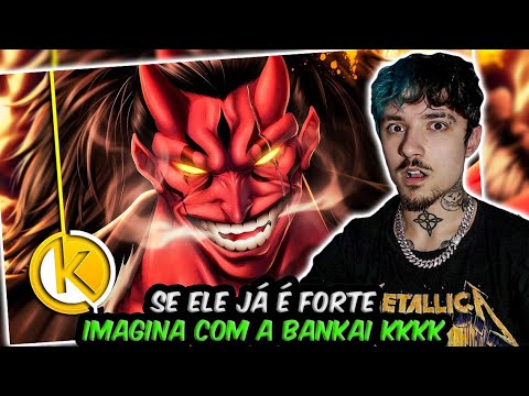(ESSA BANKAI...) REAGINDO ao Zaraki Kenpachi (Bleach) - Bankai | Okabe | REACT // NaiReact