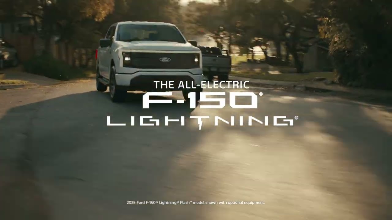 The 2025 Ford F-150® Lightning® Flash™ Model | This Is All-Electric