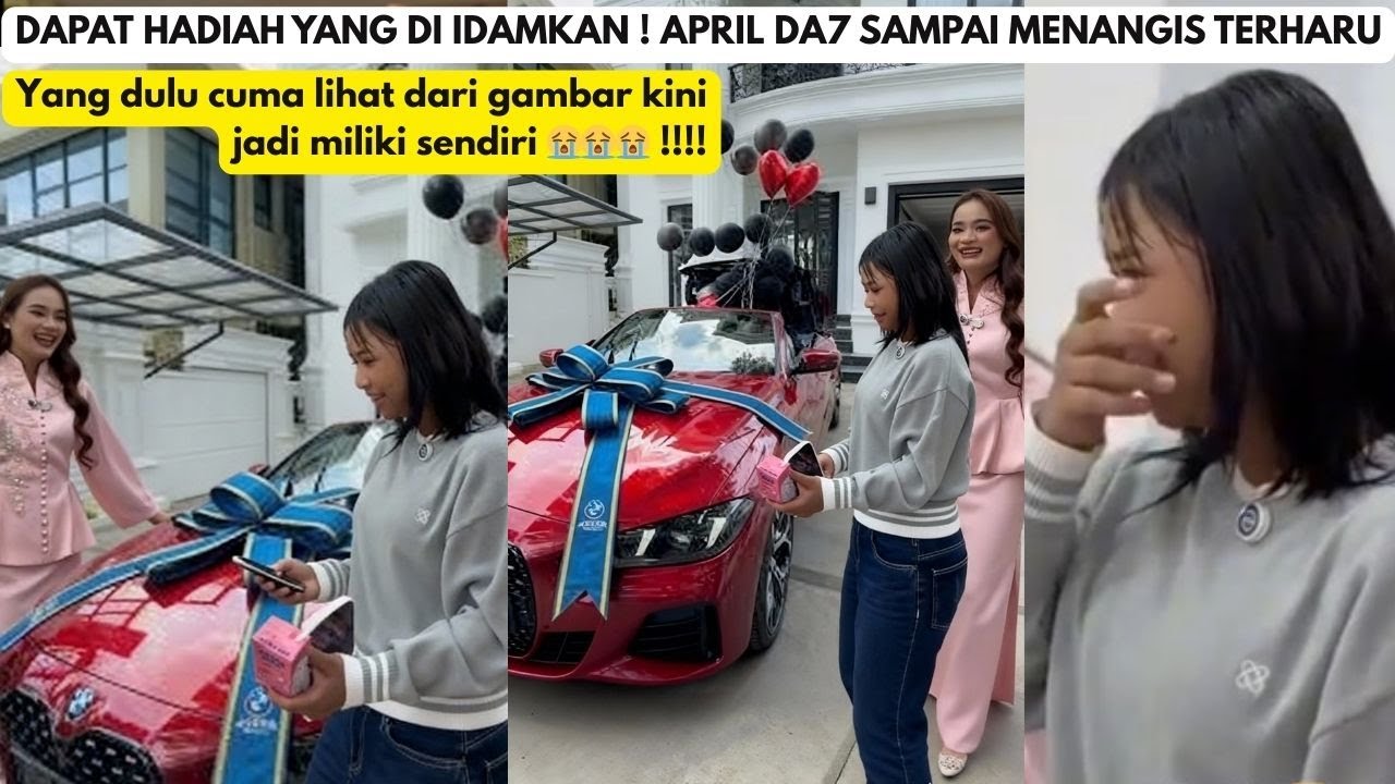 APRIL DA7 SAMPAI NANGIS ! DULU HANYA BISA LIHAT GAMBARNYA SAJA KINI JADI PUNYA SENDIRI