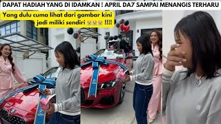 April Da7 Sdanai Nangis  Dulu Hanya Bisa Lihat Gambarnya Saja Kini Jadi Punya Sendiri