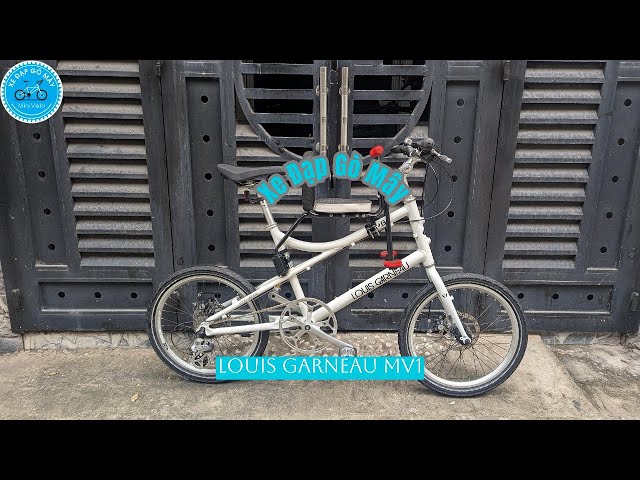 Louis Garneau MV1 đã nâng cấp màu trắng - Minivelo đa dụng - YouTube