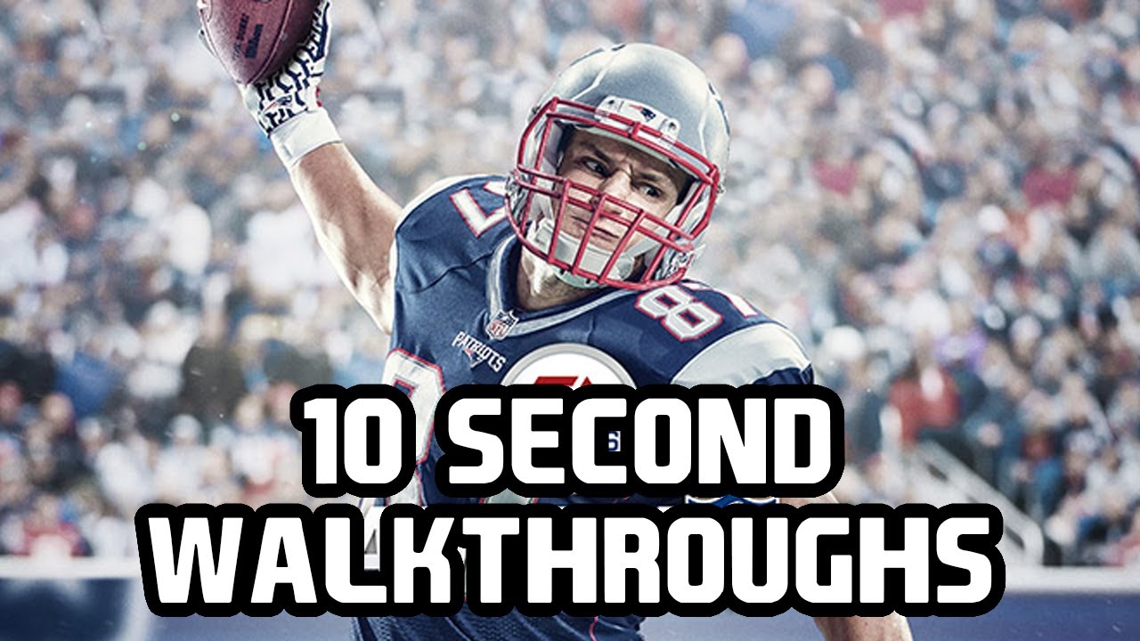 Madden NFL 17 -- 10-Second Walkthroughs