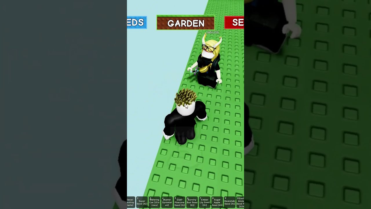 NO WAY Lil Bro Thought This Was TUFF Growagarden