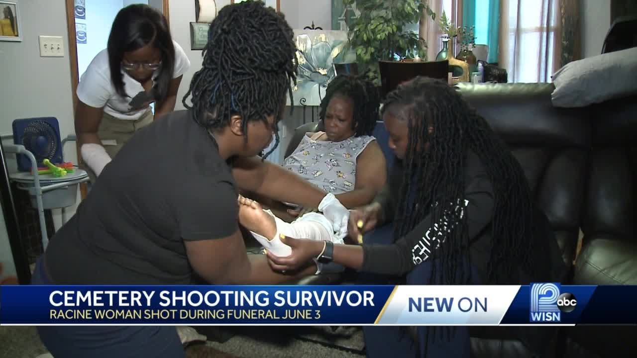 Woman shot at Racine funeral survives, recounts chilling moments YouTube