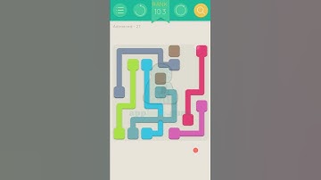 Puzzlerama Flow Bridges Advanced Solution Level 27