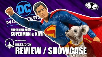 DC Multiverse: Superman 2025 - Superman & Krypto (Quick Look Review / Showcase)