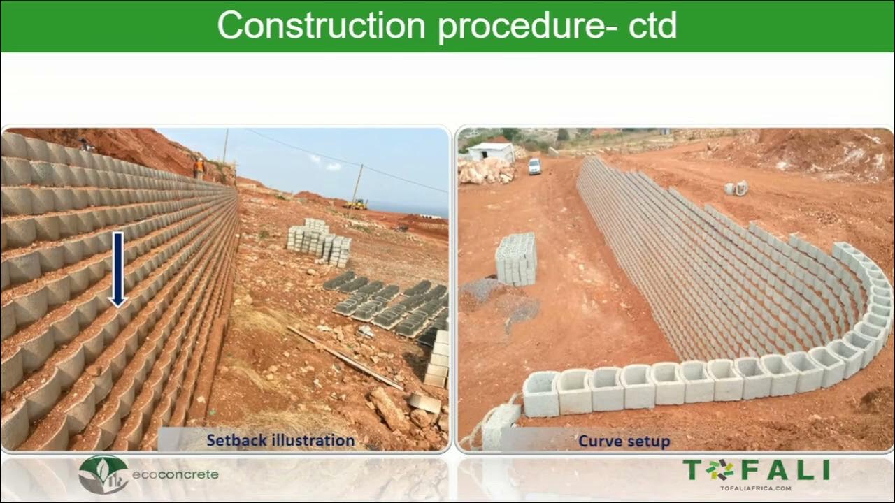 How to build Crib retaining Walls using Eco Retainers YouTube