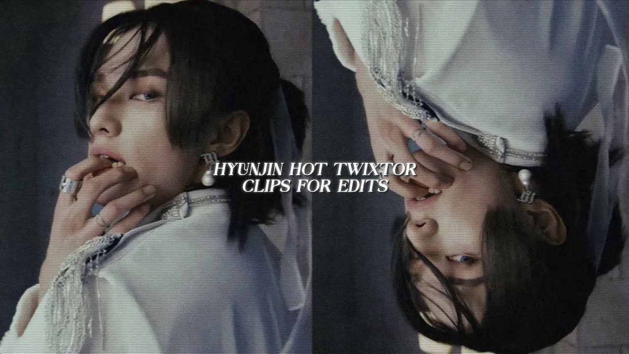 HYUNJIN HOT TWIXTOR / SLOWMO CLIPS for editing [HD]