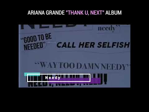 Ariana Grande Thank U Next Album Song Teaser