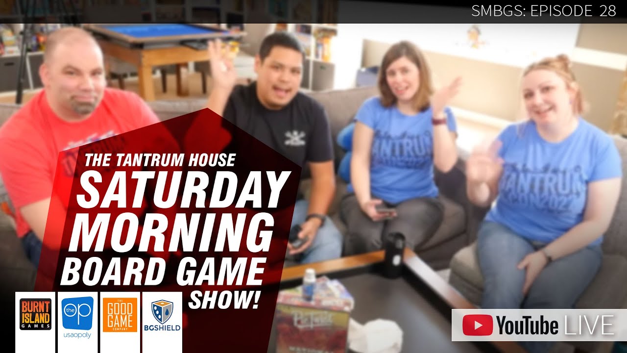 Saturday Morning Board Game Show—April