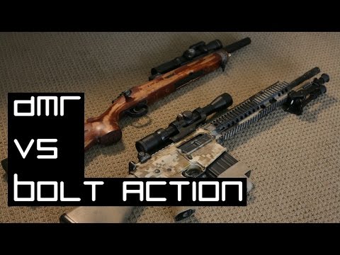 DMR vs BATTLE RIFLE : r/airsoft