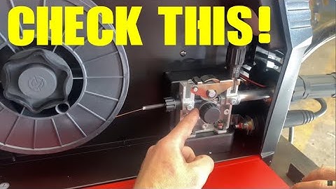 Welder Running Poor? MIG Welder Troubleshooting And How To Set Drive Roll Tension