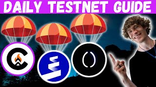 My Daily Testnet Guide!! Easy to Complete Tasks!!