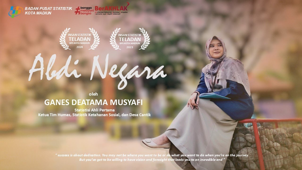 INSAN STATISTIK TELADAN 2024 | GANES DEATAMA MUSYAFI | BPS KOTA MADIUN