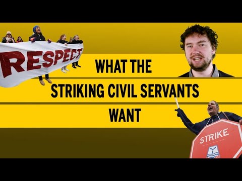 What the striking civil servants want