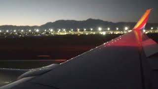 Plane Landing at John Wayne (Ontario) from PHX on SWA