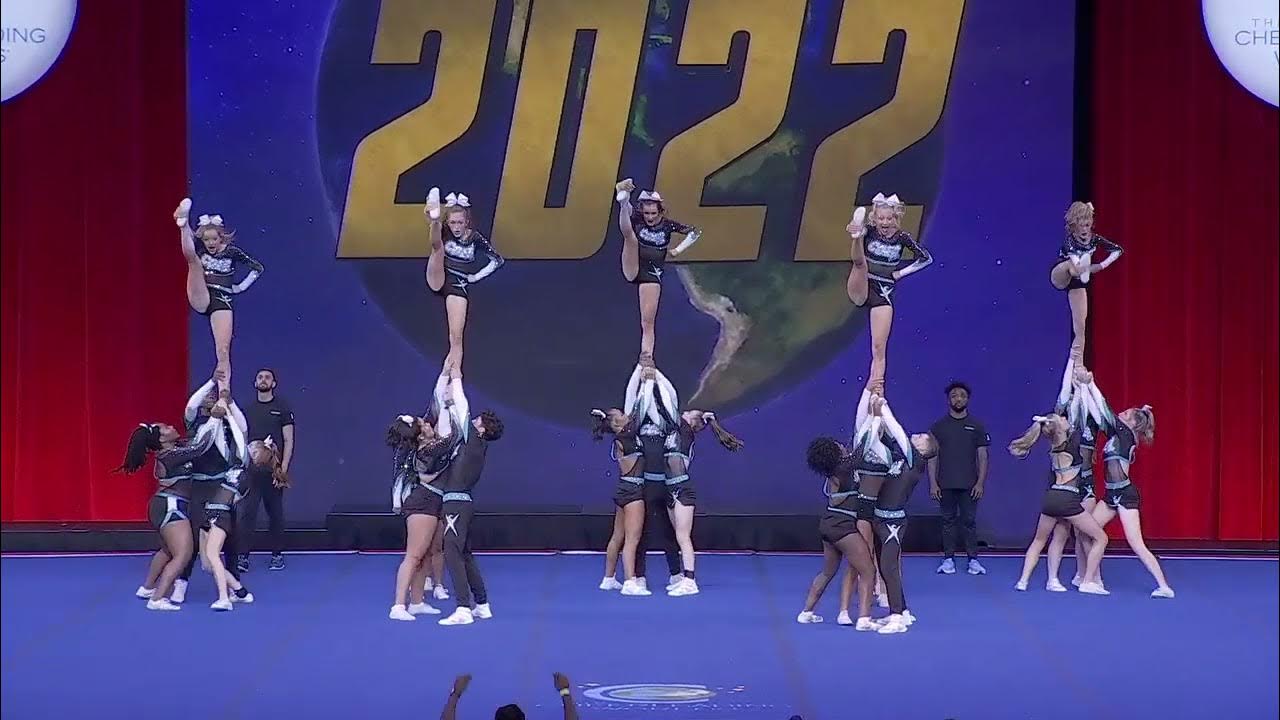 Cheer Extreme Coed Elite in Finals at The Cheerleading Worlds 2022