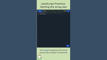 👩‍💻JavaScript Practice: Getting the array size