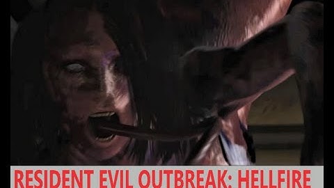 RESIDENT EVIL OUTBREAK Walkthrough Gameplay Part 4 - HELLFIRE (No Commentary)