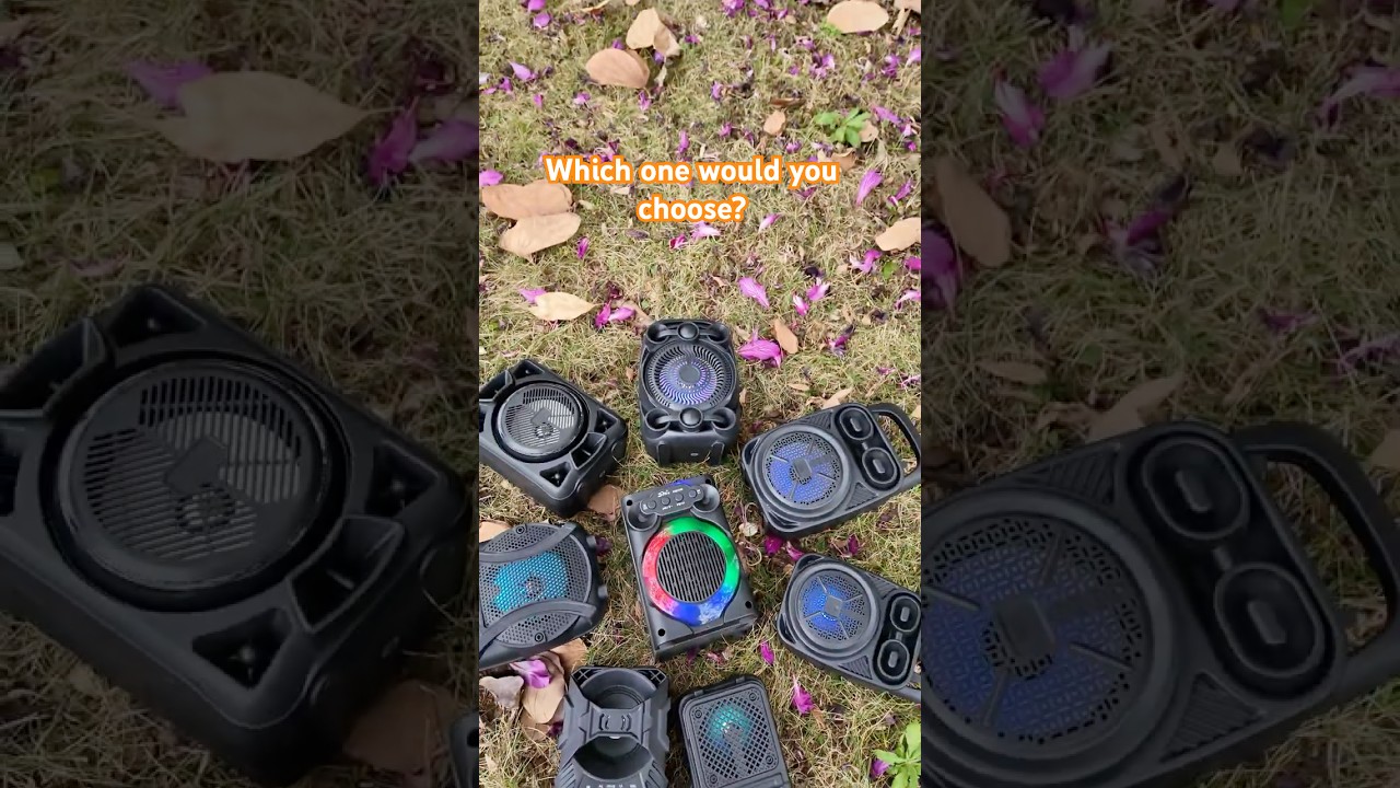 Which colored speaker wins? 