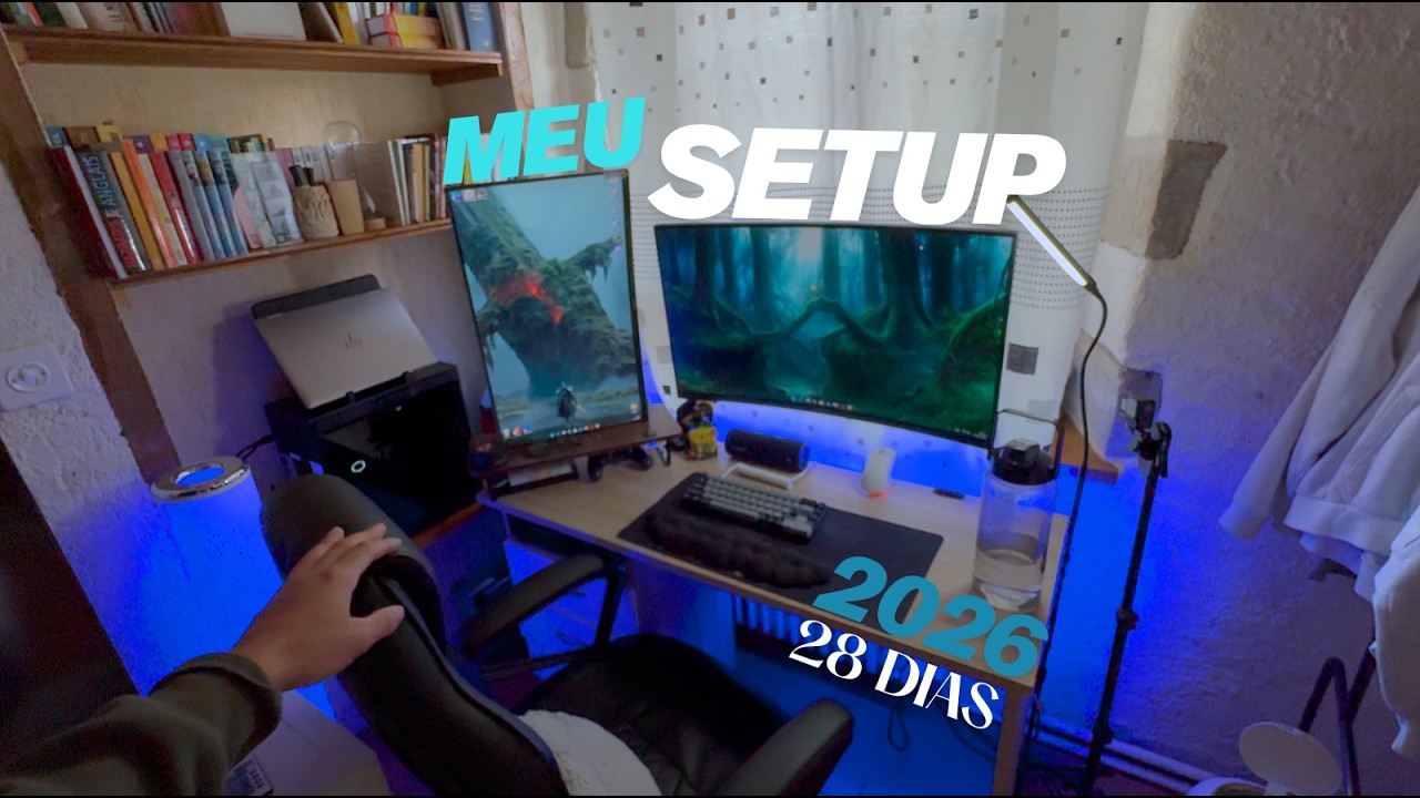 Meu setup gamer atualizado 2026 ( 28 dias de evolução ) - YouTube