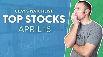 Top 10 Stocks For April 16, 2025 ( $MURA, $SUNE, $SOXL, $OST, $NVDA, and more! )