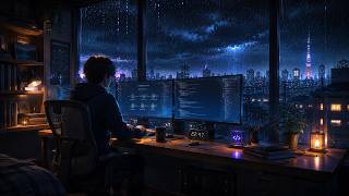 Backend Development During Rain 💻🌧️ Programming Ambience