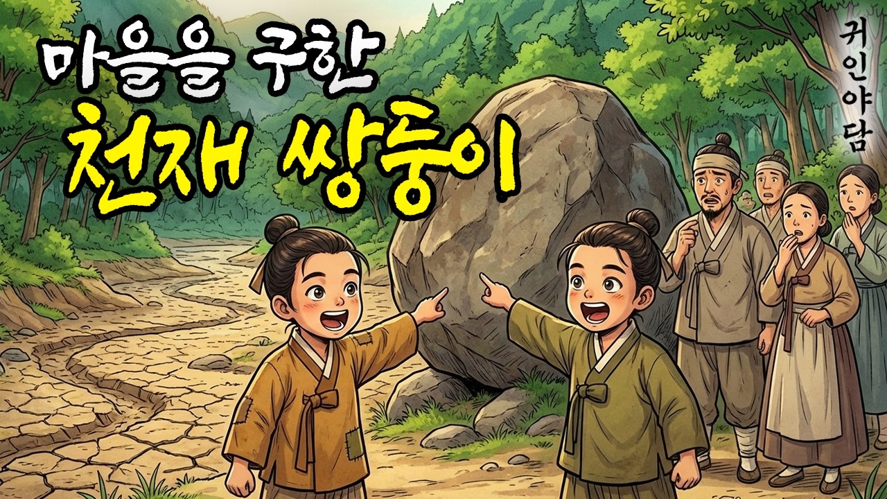 문 앞에 버려진 천재 쌍둥이를 주워 키운 젊은 과부, 그 아기들의 정체는..,l 옛날이야기 민담 야사 야담 전설 설화 오디오북