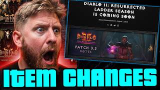 Diablo 2 Resurrected - NEW ITEM CHANGES for Season 15 & MORE!! #diablo2resurrected