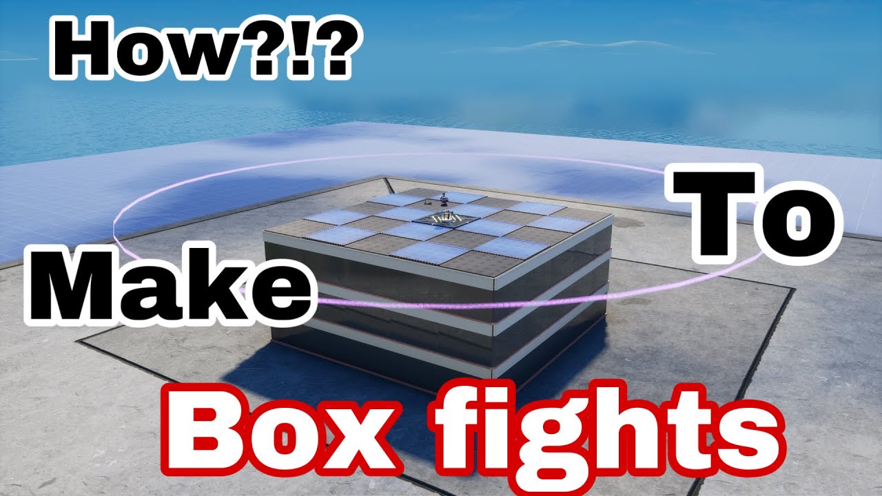 How to Make A Box Fights *UPDATED* - YouTube
