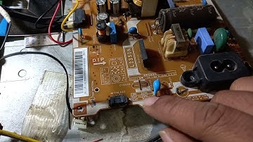 samsung 24" led tv backlight inverter problem solved || by Ra Hul