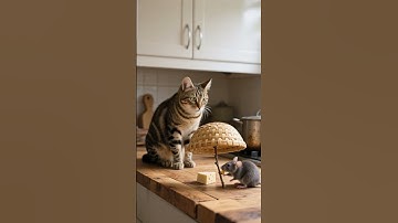 Wait...🤔 Who’s trapping who here? えっ…これ、誰が誰を罠にかけてるの？🤔 #shorts #tabbycat #trap