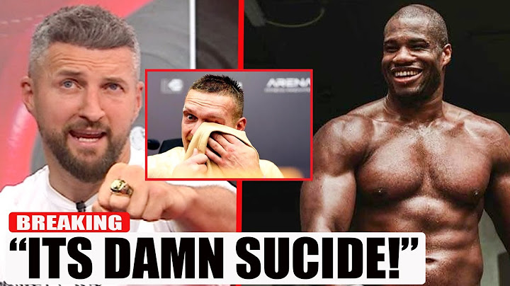 Carl Froch BEGS Oleksandr Usyk to AVOID Dangerous Rematch with Daniel Dubois!