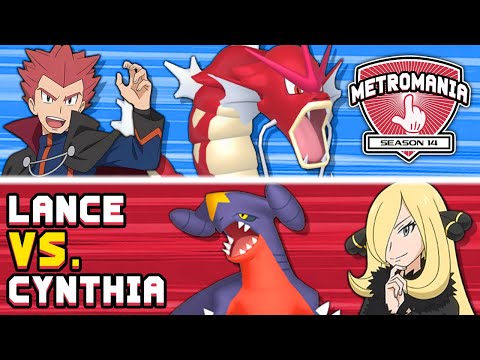 Can LANCE defeat CYNTHIA with only Metronome ?👆 MetroMania S14 Quarter Final 1