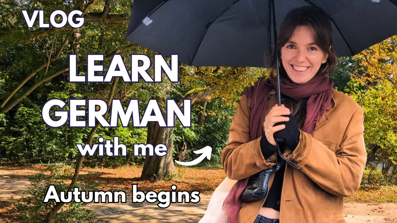 German VLOG: Ein Herbsttag in Deutschland | Comprehensible Input & Conversation