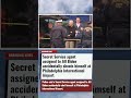 Secret Service agent assigned to Jill Biden accidentally shoots himself at Philadelphia Internationa
