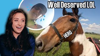 Horse Dumps BRAT Rider In Ditch & It's Hilarious