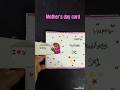 Happy Mother's Day crad Idea 💓💓 Cute card #shorts #motherday motherday #diymotherdaycard #mom