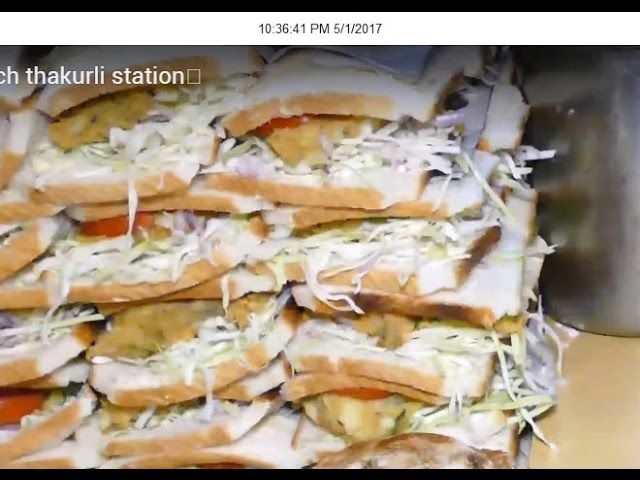 Famous Bombay Masala Veg Toast Sandwich street food | STREET FOOD