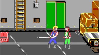 Double Dragon PC MS-DOS Gameplay