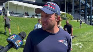 Safeties Coach Brian Belichick: "A lot I like about this group." | Patriots Press Conference