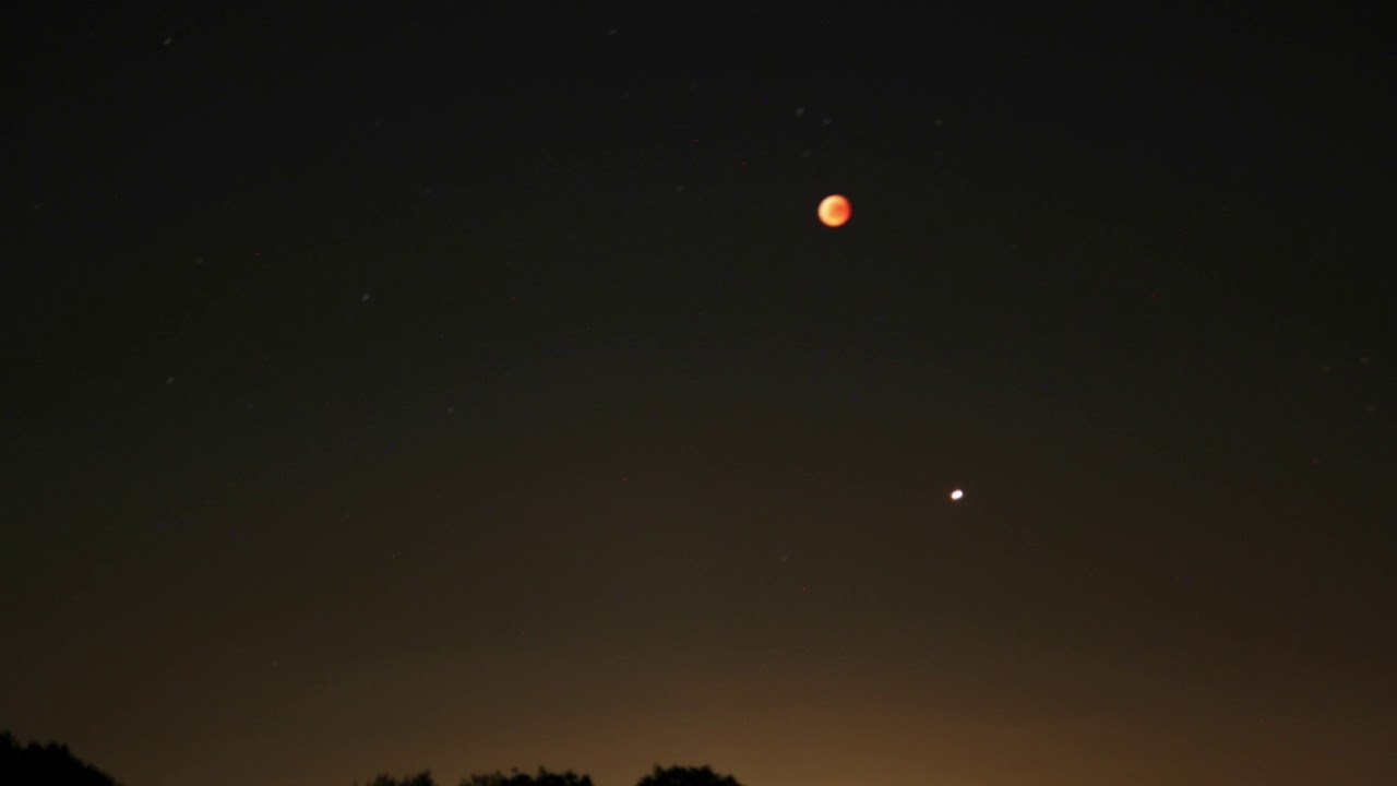 Bludmond 27.07.2018 Zeitraffer