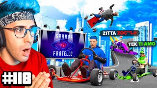MELANIA LITIGA con una RAGAZZA che mi AMA nella GARA dei KART del GRANDE FRATELLO su GTA5RP (EP.118)