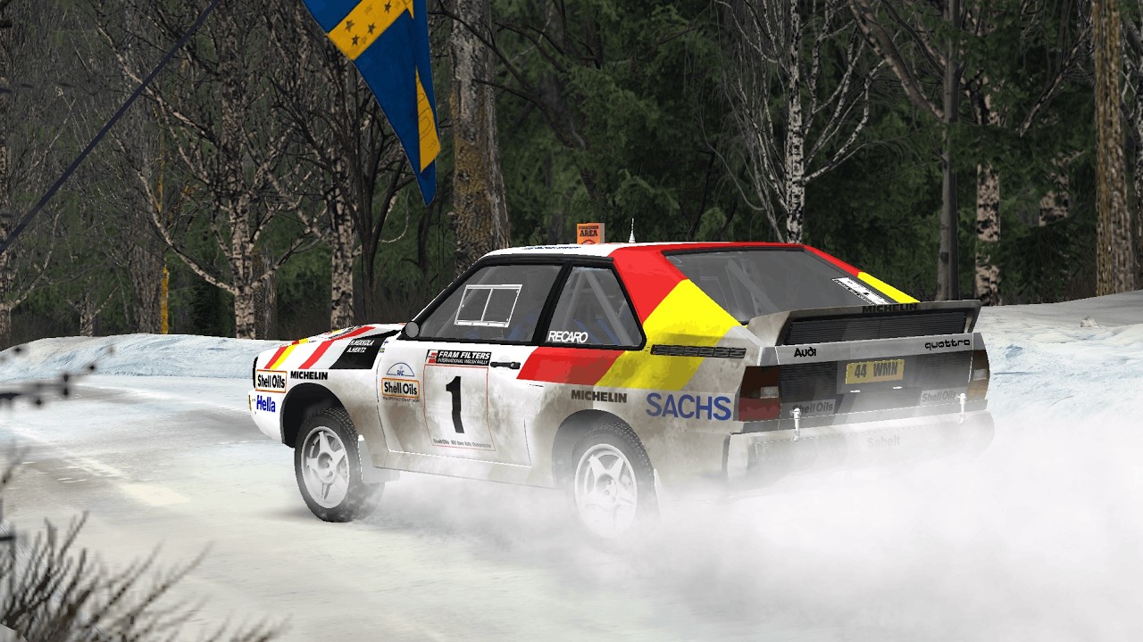 Richard Burns Rally - Audi Sport Quattro GrpB - Torsby 2018 - 5:33.7