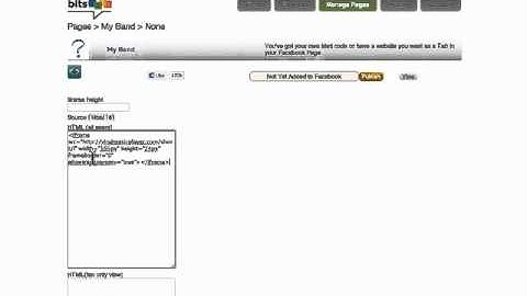 How to add Viral Music Player to your Facebook Page